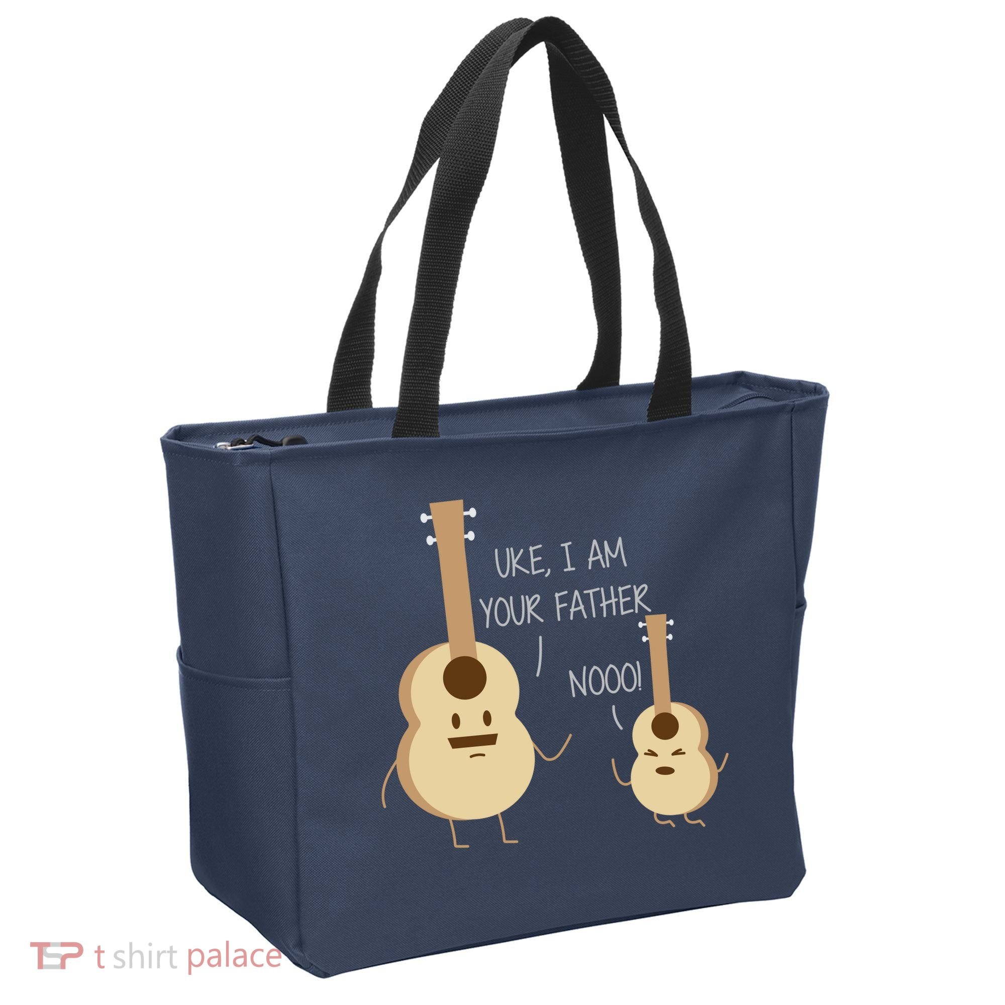 Uke I Am Your Father Ukulele Guitar Tote Bag