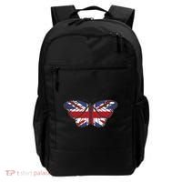 United Kingdom Flag Butterfly Backpack thumb 0