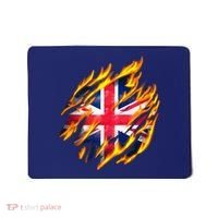 United Kingdom Flame Flag Mousepad thumb 0