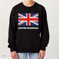 United Kingdom Flag White Blue And Red England Union Jack Gift Women's Sweatshirt thumb 0