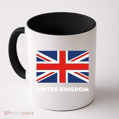 United Kingdom Flag White Blue And Red England Union Jack Gift Coffee Mug