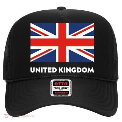 United Kingdom Flag White Blue And Red England Union Jack Gift Hat