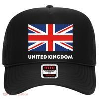 United Kingdom Flag White Blue And Red England Union Jack Gift Hat thumb 0