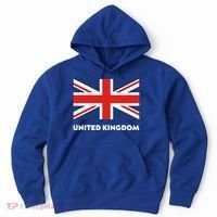 United Kingdom Flag White Blue And Red England Union Jack Gift Hoodie thumb 0