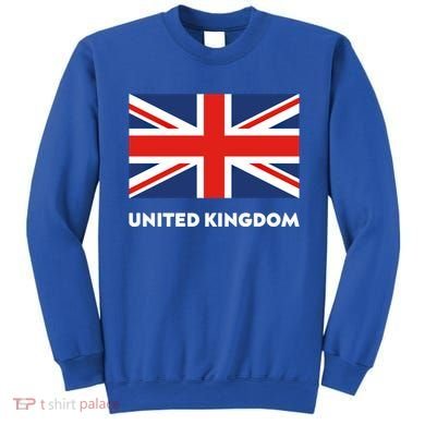 United Kingdom Flag White Blue And Red England Union Jack Gift Sweatshirt