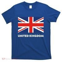 United Kingdom Flag White Blue And Red England Union Jack Gift T-Shirt thumb 0