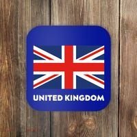 United Kingdom Flag White Blue And Red England Union Jack Gift Coaster thumb 0