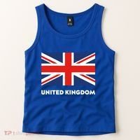 United Kingdom Flag White Blue And Red England Union Jack Gift Tank Top thumb 2
