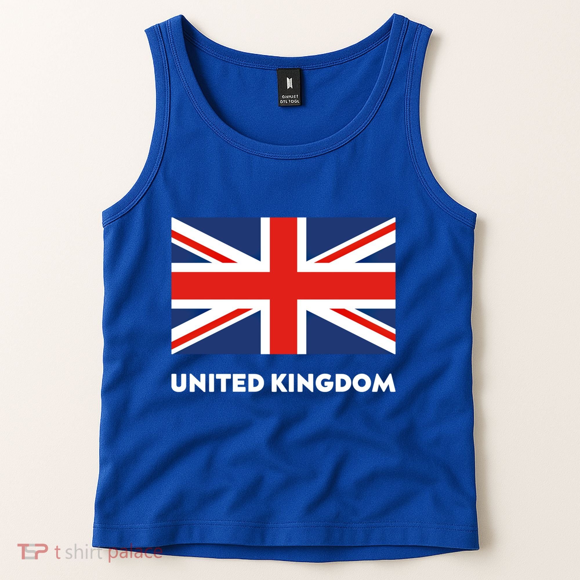 United Kingdom Flag White Blue And Red England Union Jack Gift Tank Top