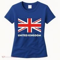 United Kingdom Flag White Blue And Red England Union Jack Gift Women's T-Shirt thumb 0