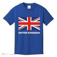 United Kingdom Flag White Blue And Red England Union Jack Gift Kids T-Shirt thumb 0