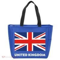 United Kingdom Flag White Blue And Red England Union Jack Gift Tote Bag thumb 0