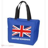 United Kingdom Flag White Blue And Red England Union Jack Gift Tote Bag thumb 3