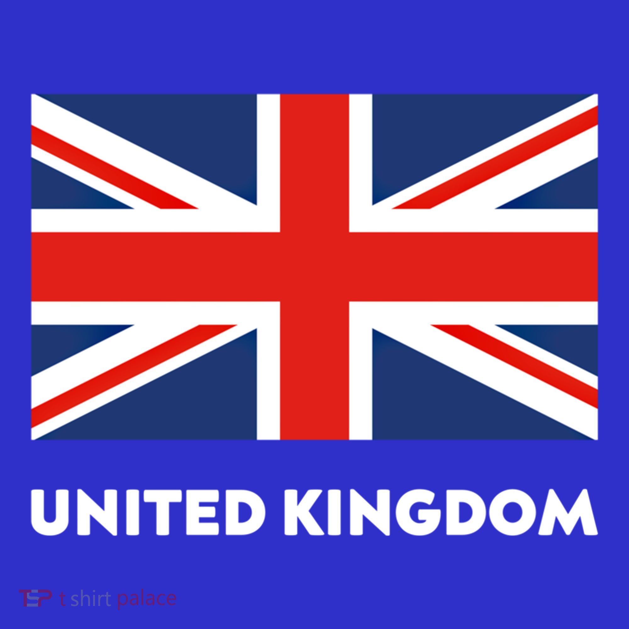 United Kingdom Flag White Blue And Red England Union Jack Gift Tote Bag