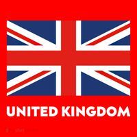 United Kingdom Flag White Blue And Red England Union Jack Gift Santa Hat thumb 1