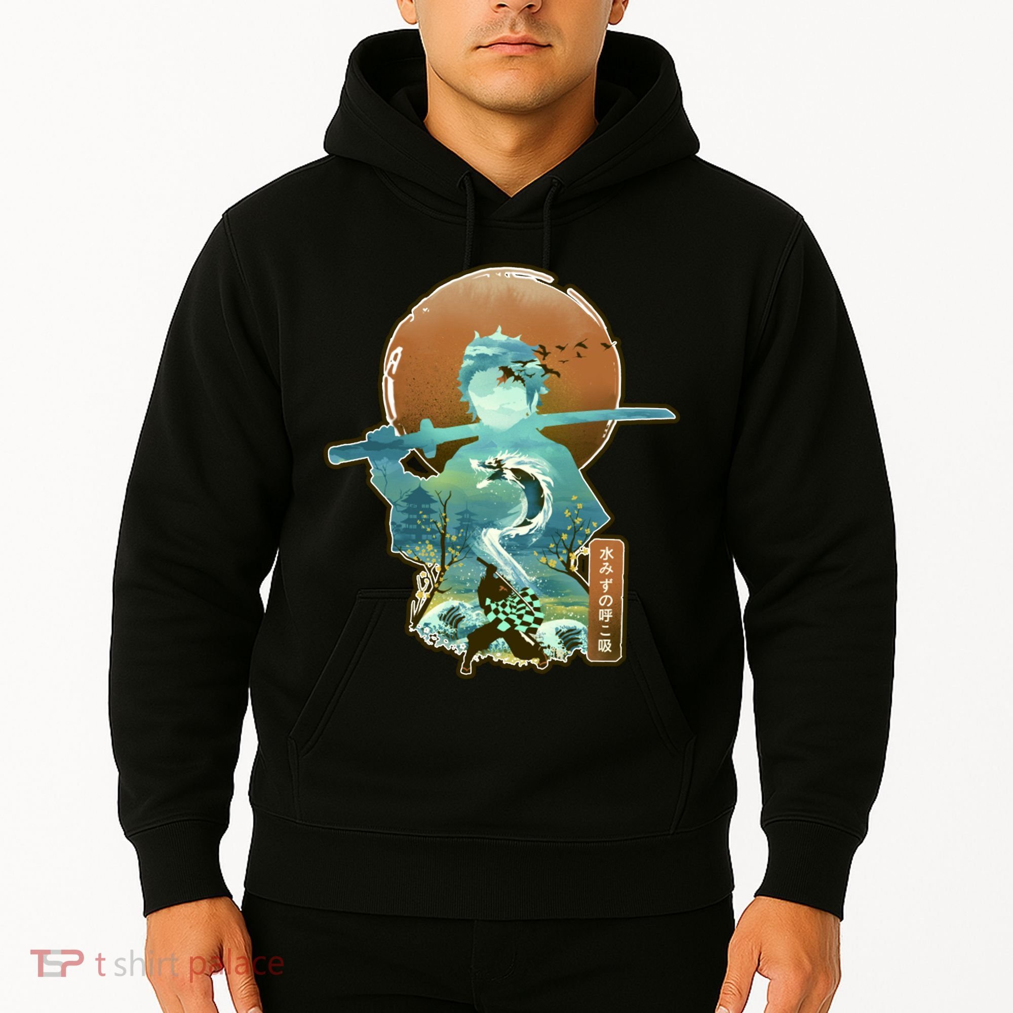 Ukiyo Breath Of Water Samurai Hoodie