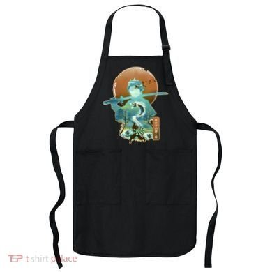 Ukiyo Breath Of Water Samurai Apron