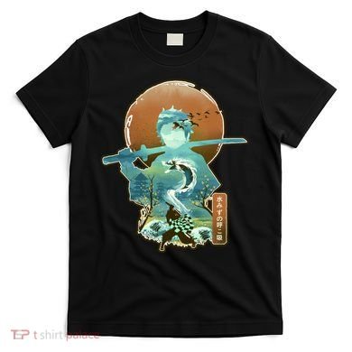 Ukiyo Breath Of Water Samurai T-Shirt