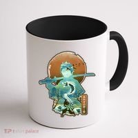 Ukiyo Breath Of Water Samurai Coffee Mug thumb 1