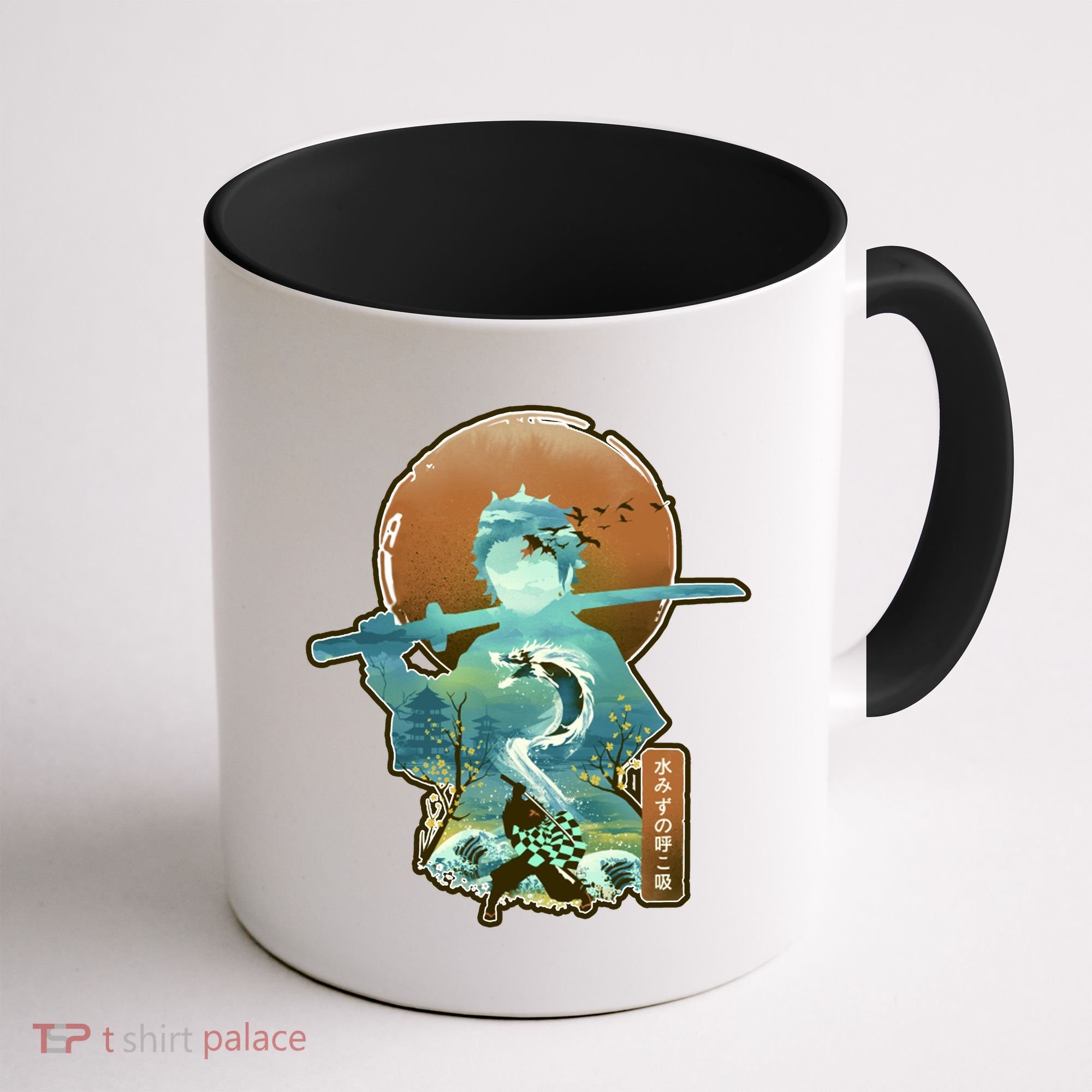Ukiyo Breath Of Water Samurai Coffee Mug