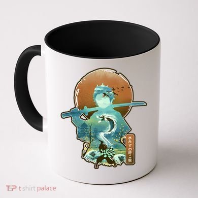 Ukiyo Breath Of Water Samurai Coffee Mug