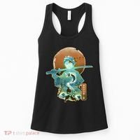 Ukiyo Breath Of Water Samurai Women's Tank Top thumb 0