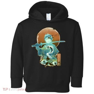 Ukiyo Breath Of Water Samurai Toddler Hoodie
