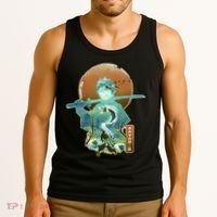 Ukiyo Breath Of Water Samurai Tank Top thumb 3