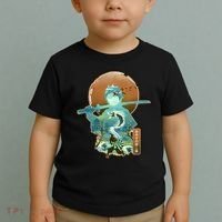 Ukiyo Breath Of Water Samurai Toddler T-Shirt thumb 2