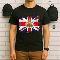 United Kingdom UK Great Britain British Flag Coat Of Arms T-Shirt thumb 6