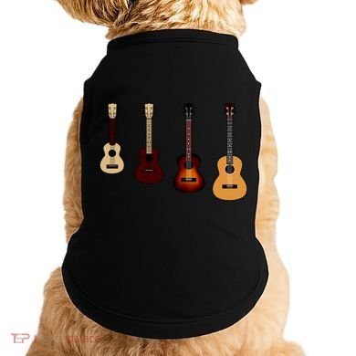 Ukulele Quad Doggie Tank