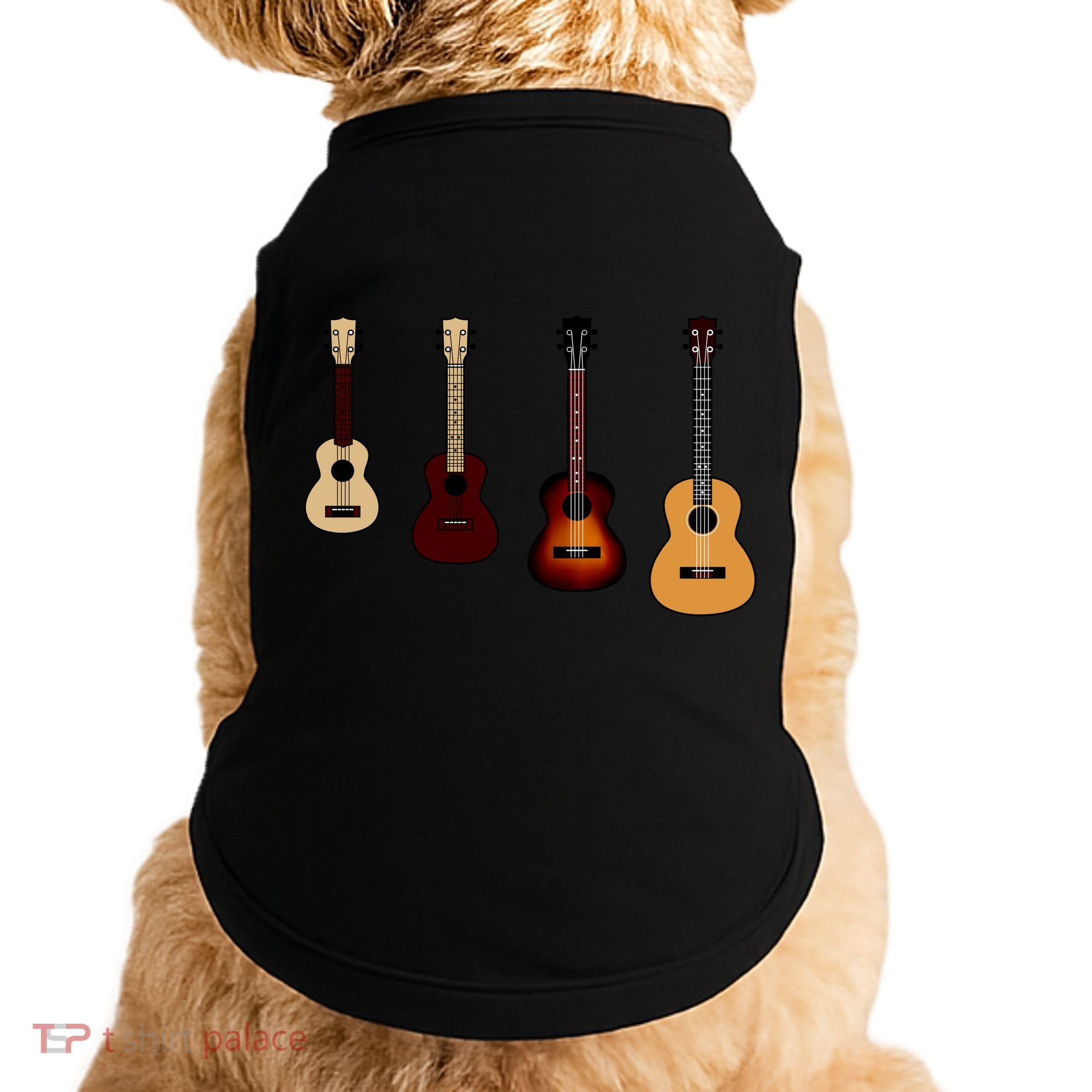 Ukulele Quad Doggie Tank