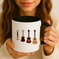 Ukulele Quad Coffee Mug thumb 3