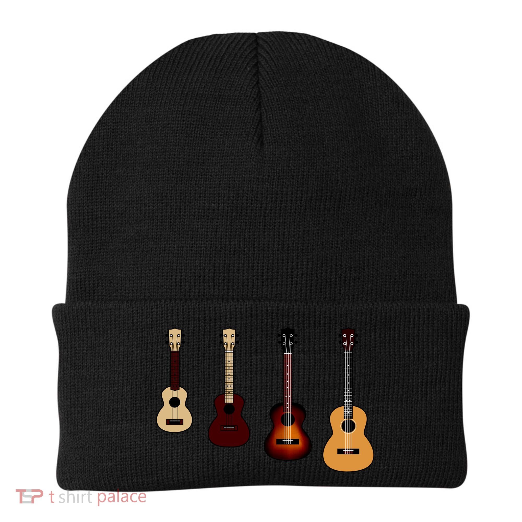 Ukulele Quad Beanie