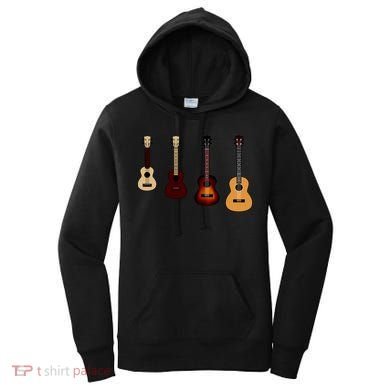 Ukulele Quad Women's Hoodie