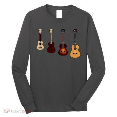 Ukulele Quad Long Sleeve Shirt