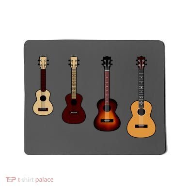 Ukulele Quad Mousepad