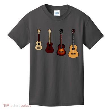 Ukulele Quad Kids T-Shirt