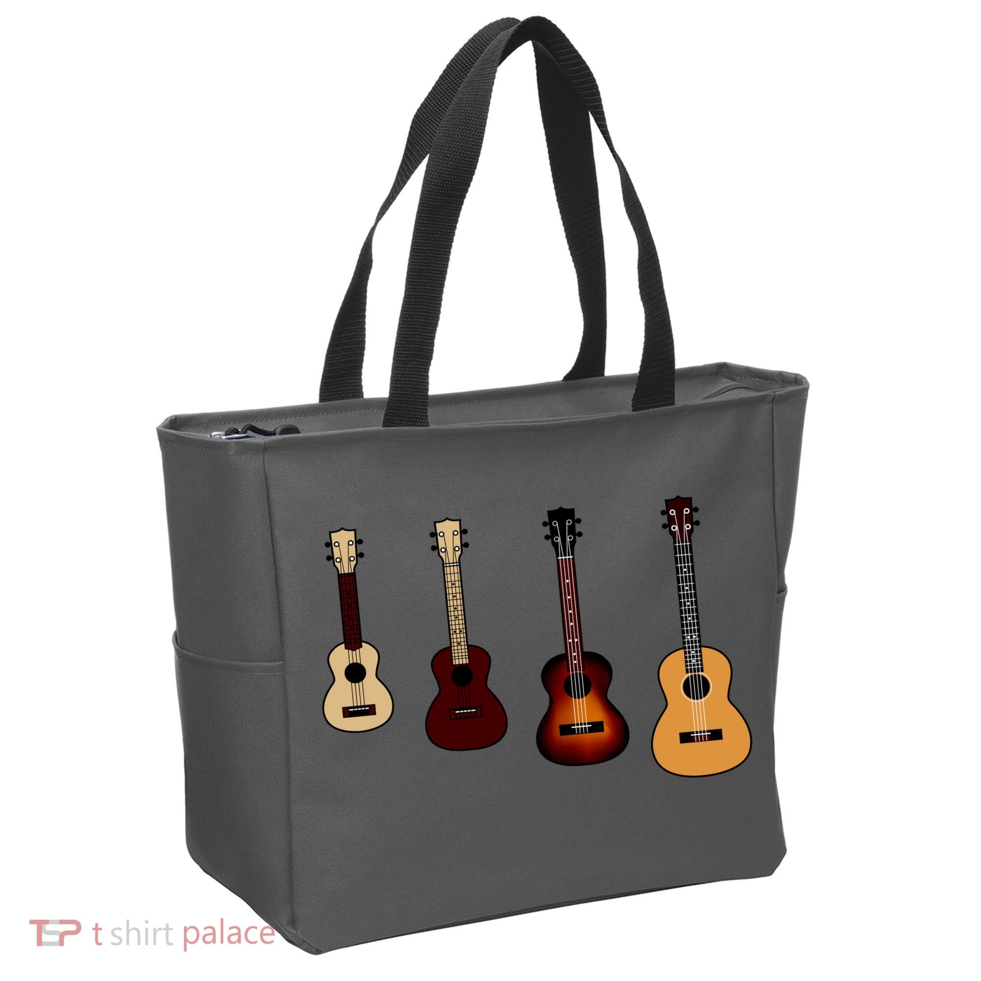 Ukulele Quad Tote Bag