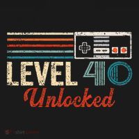 Unlocked Level 40 Birthday Pajama Set thumb 2