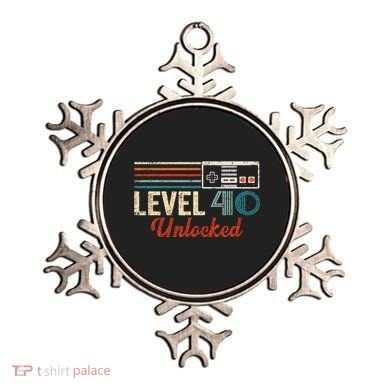 Unlocked Level 40 Birthday Ornament