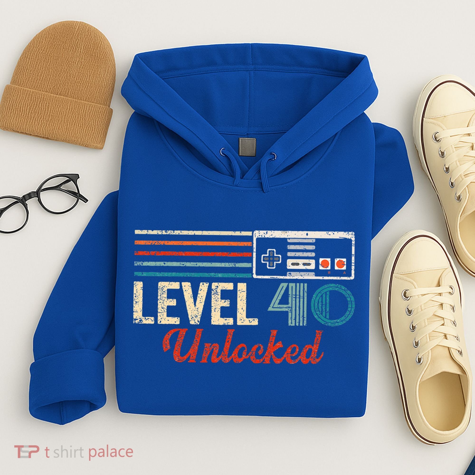 Unlocked Level 40 Birthday Hoodie