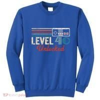 Unlocked Level 40 Birthday Sweatshirt thumb 0