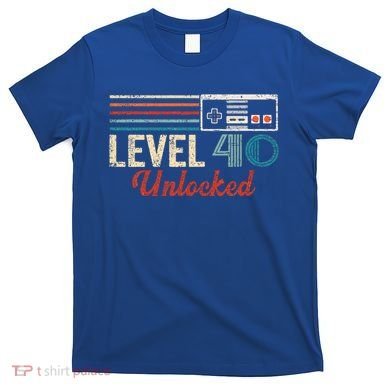 Unlocked Level 40 Birthday T-Shirt
