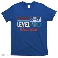 Unlocked Level 40 Birthday T-Shirt thumb 0