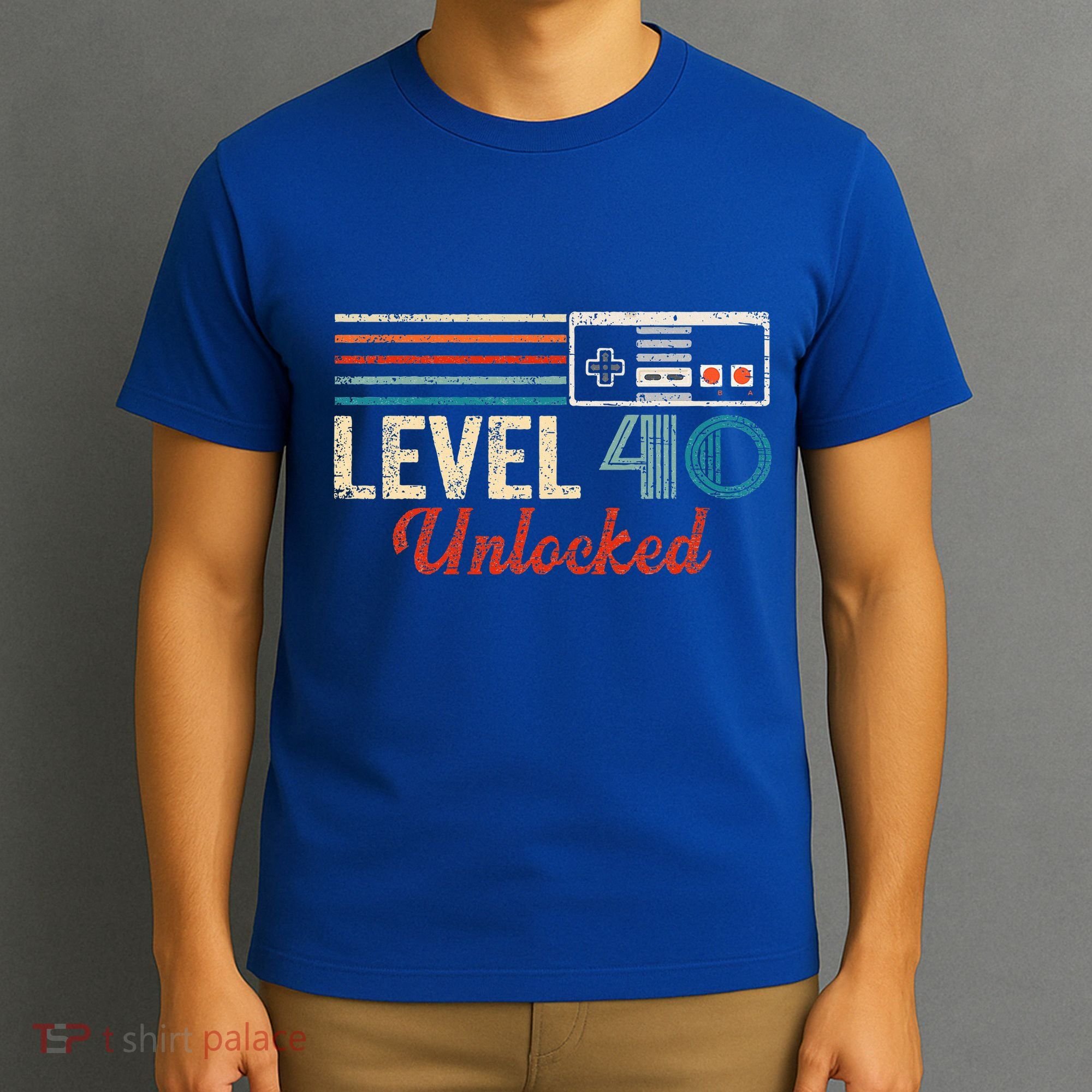 Unlocked Level 40 Birthday T-Shirt