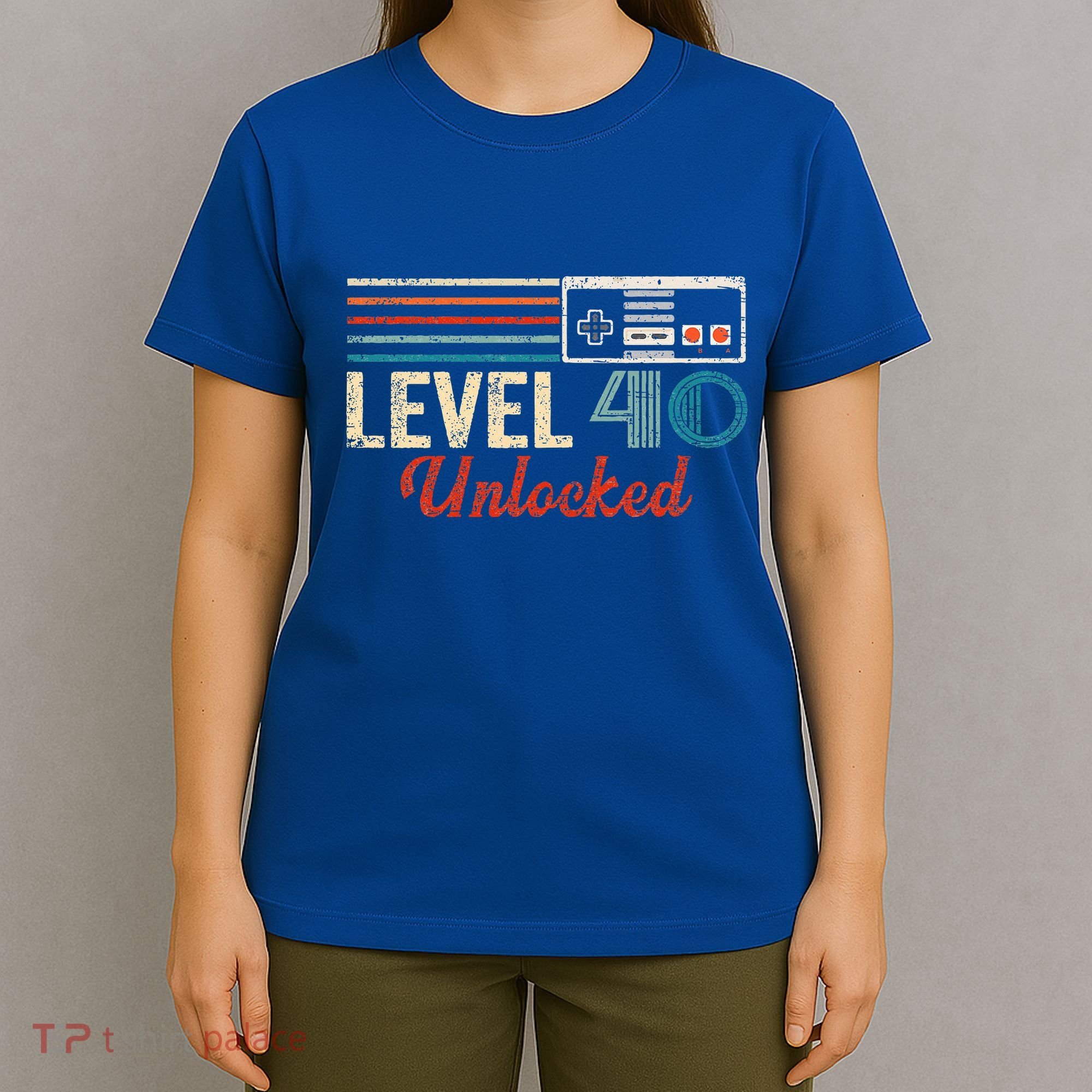 Unlocked Level 40 Birthday T-Shirt
