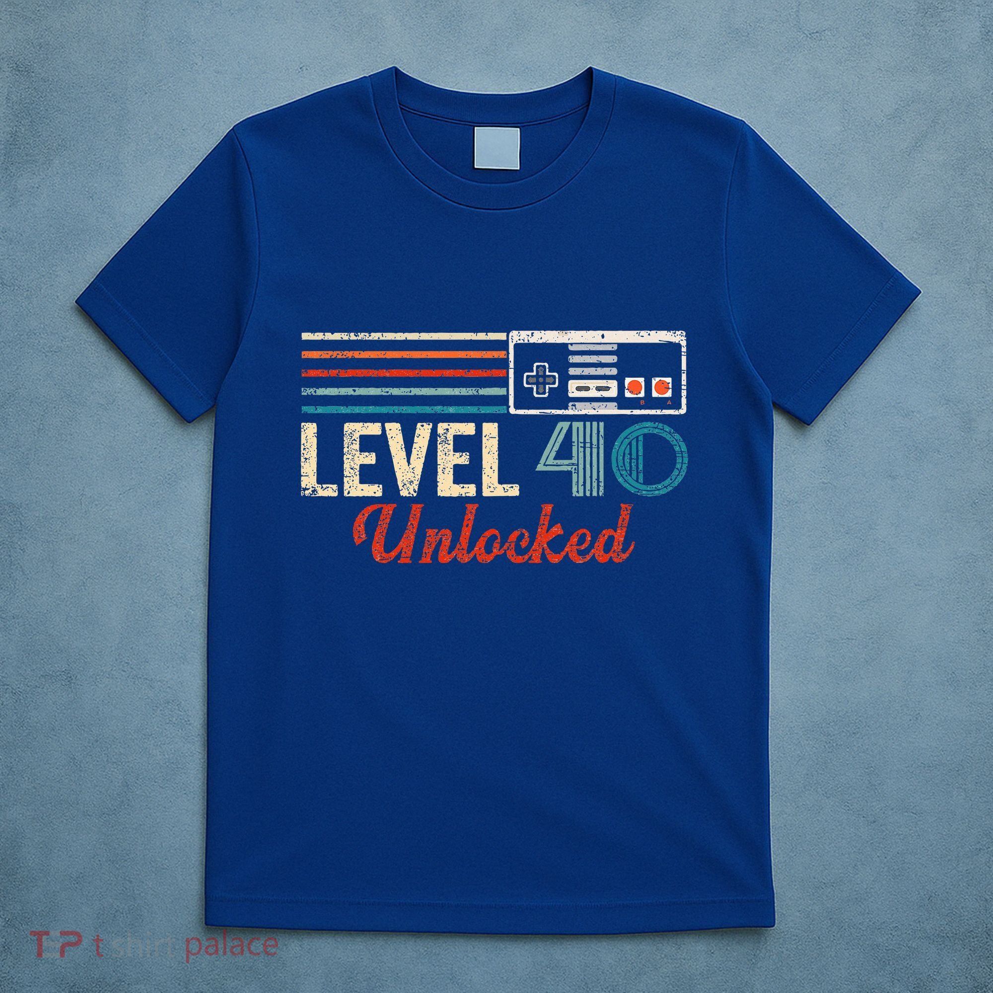 Unlocked Level 40 Birthday T-Shirt