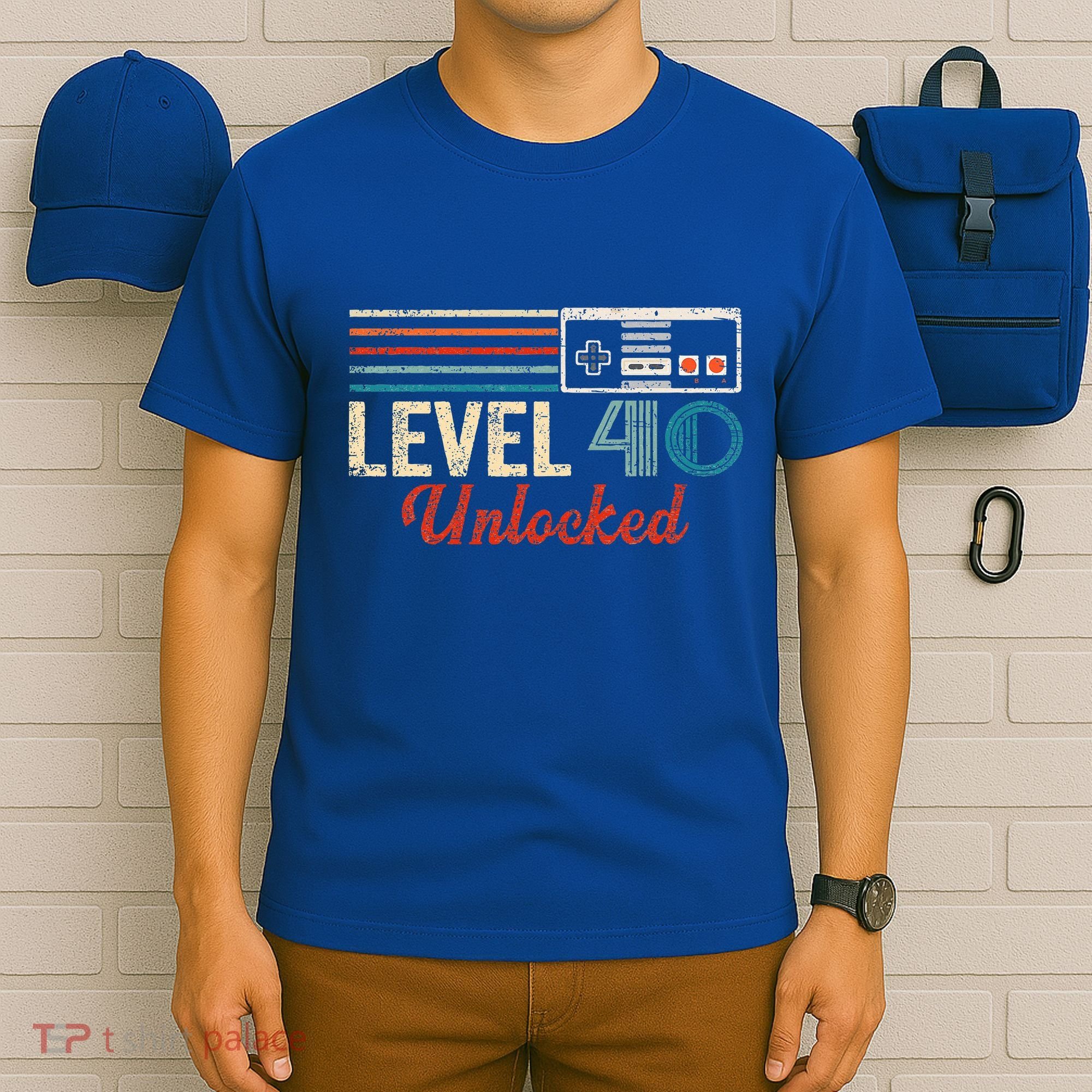 Unlocked Level 40 Birthday T-Shirt