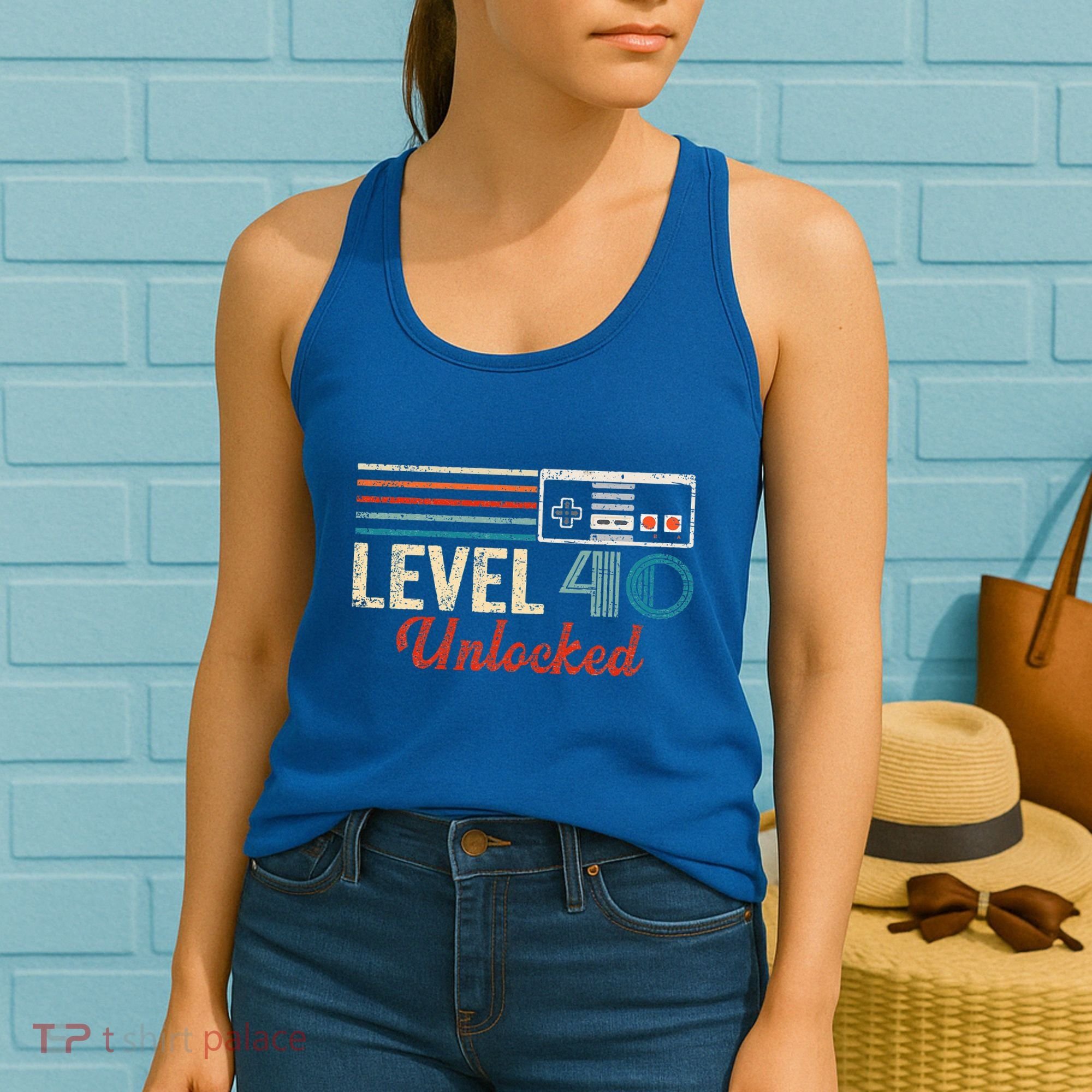 Unlocked Level 40 Birthday Women's Tank Top